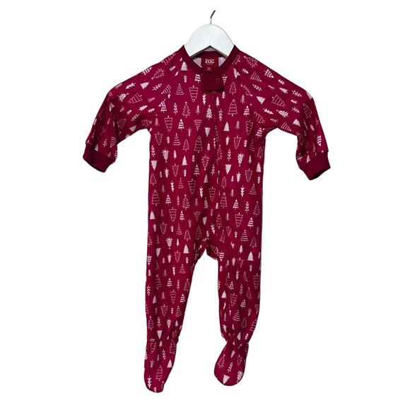 Christmas Family Pjs Infant 18 Months Matching Baby Xmas Trees-Print One Piece - Picture 1 of 6